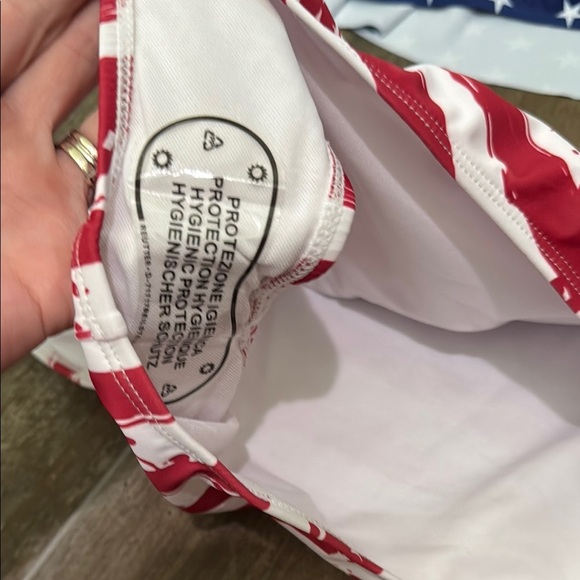 Women's Star-Patterned Navy Top - Picture 6 of 10